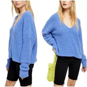 Nwt Free People Finders Keepers V-Neck Sweater